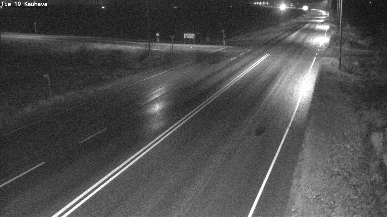 Weather Camera Image Väg 19 Kauhava, Kauhava, Etelä-Pohjanmaa