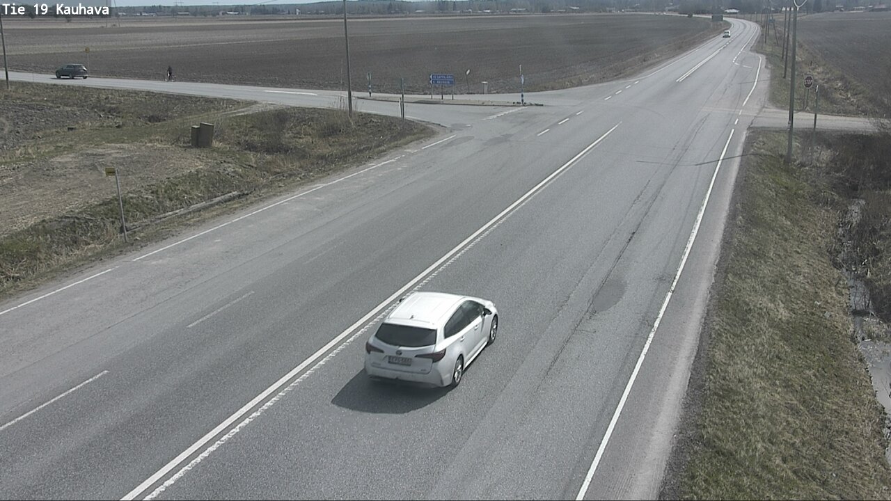 Weather Camera Image Väg 19 Kauhava, Kauhava, Etelä-Pohjanmaa