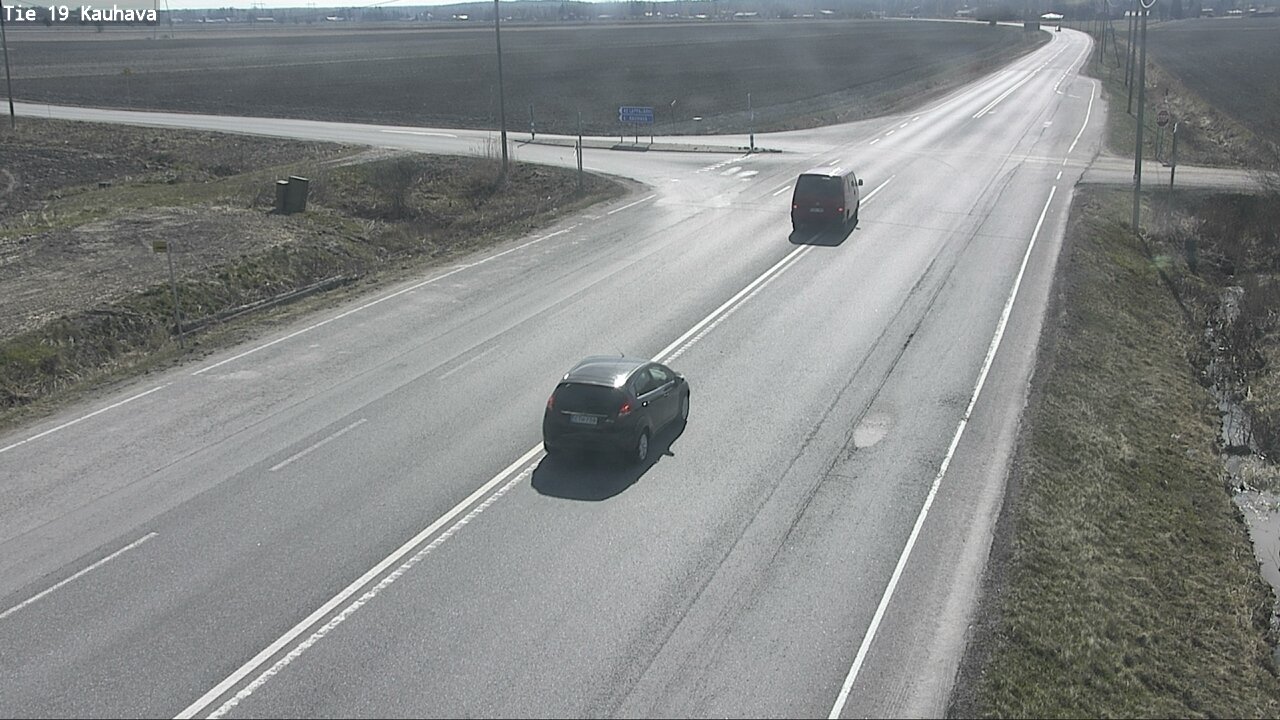 Weather Camera Image Väg 19 Kauhava, Kauhava, Etelä-Pohjanmaa