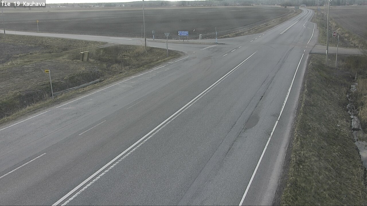 Weather Camera Image Road 19 Kauhava, Kauhava, Etelä-Pohjanmaa