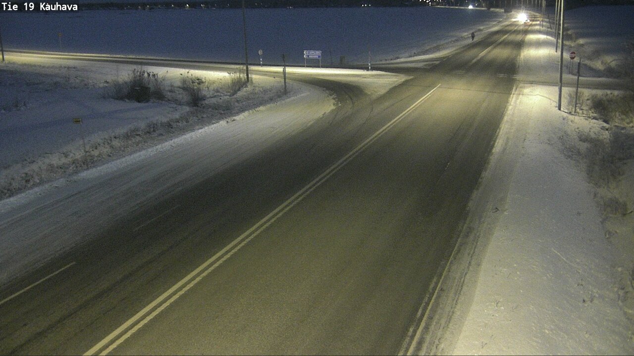 Weather Camera Image Road 19 Kauhava, Kauhava, Etelä-Pohjanmaa