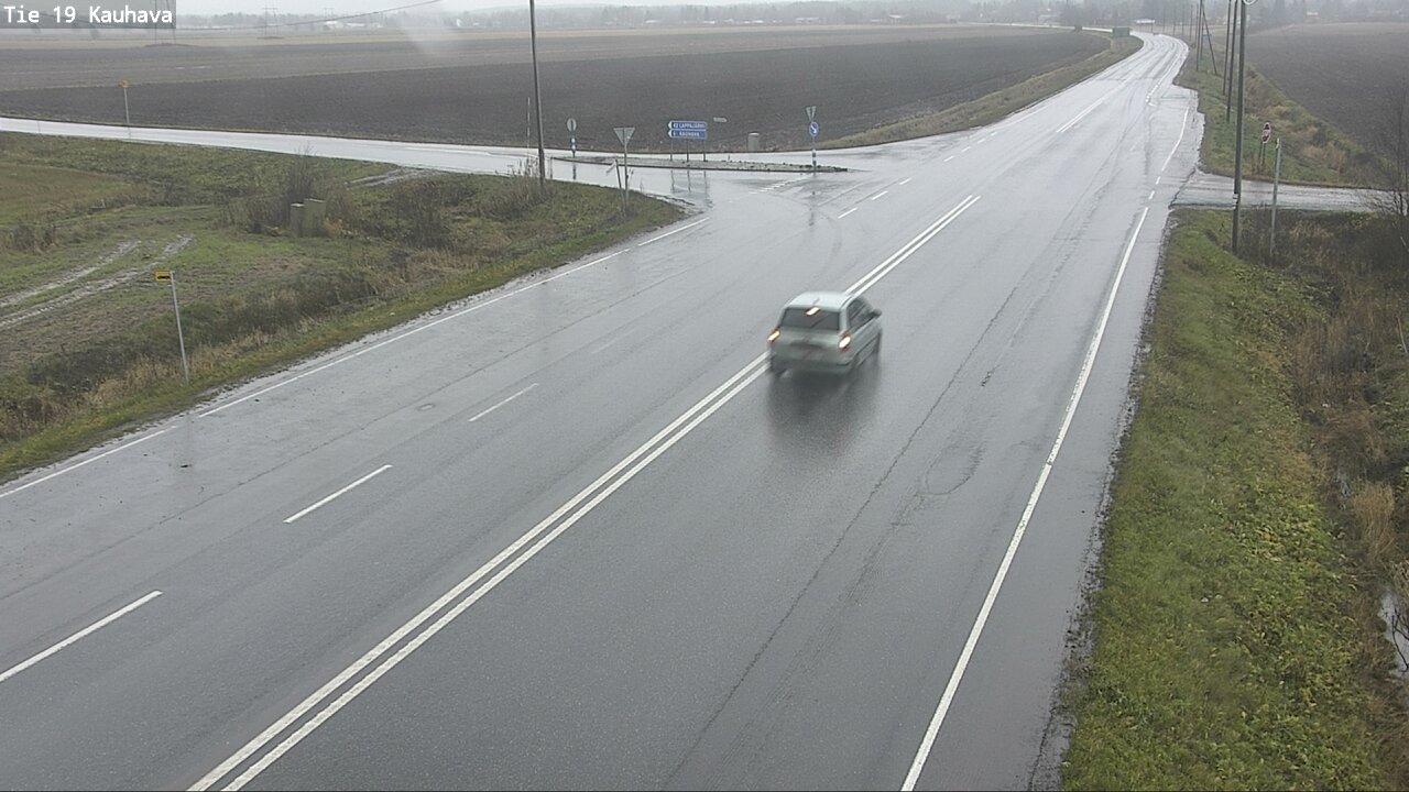Weather Camera Image Road 19 Kauhava, Kauhava, Etelä-Pohjanmaa