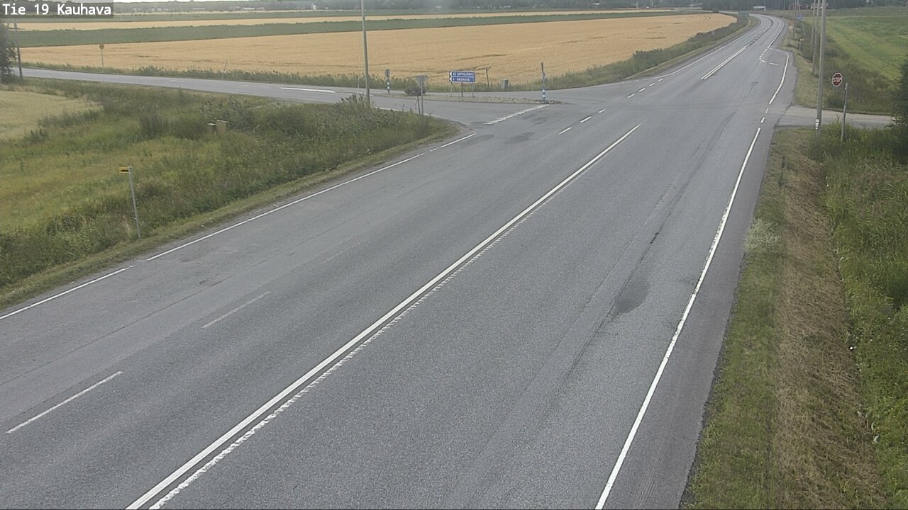 Weather Camera Image Road 19 Kauhava, Kauhava, Etelä-Pohjanmaa