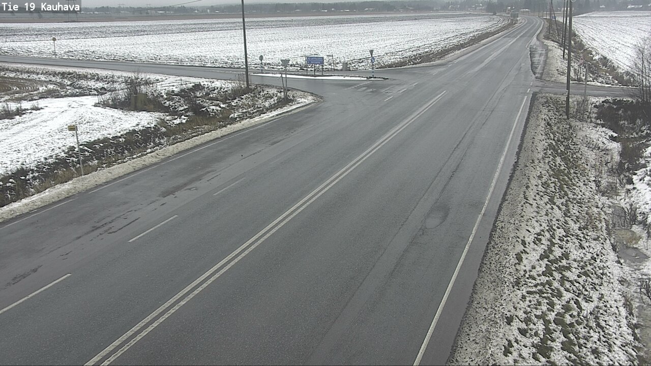 Weather Camera Image Road 19 Kauhava, Kauhava, Etelä-Pohjanmaa