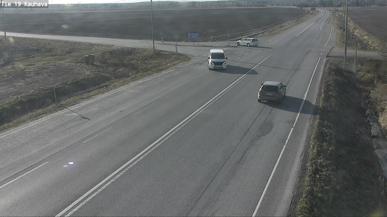 Weather Camera Image Väg 19 Kauhava, Kauhava, Etelä-Pohjanmaa