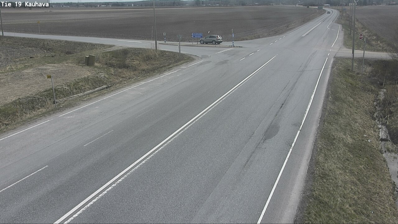 Weather Camera Image Väg 19 Kauhava, Kauhava, Etelä-Pohjanmaa