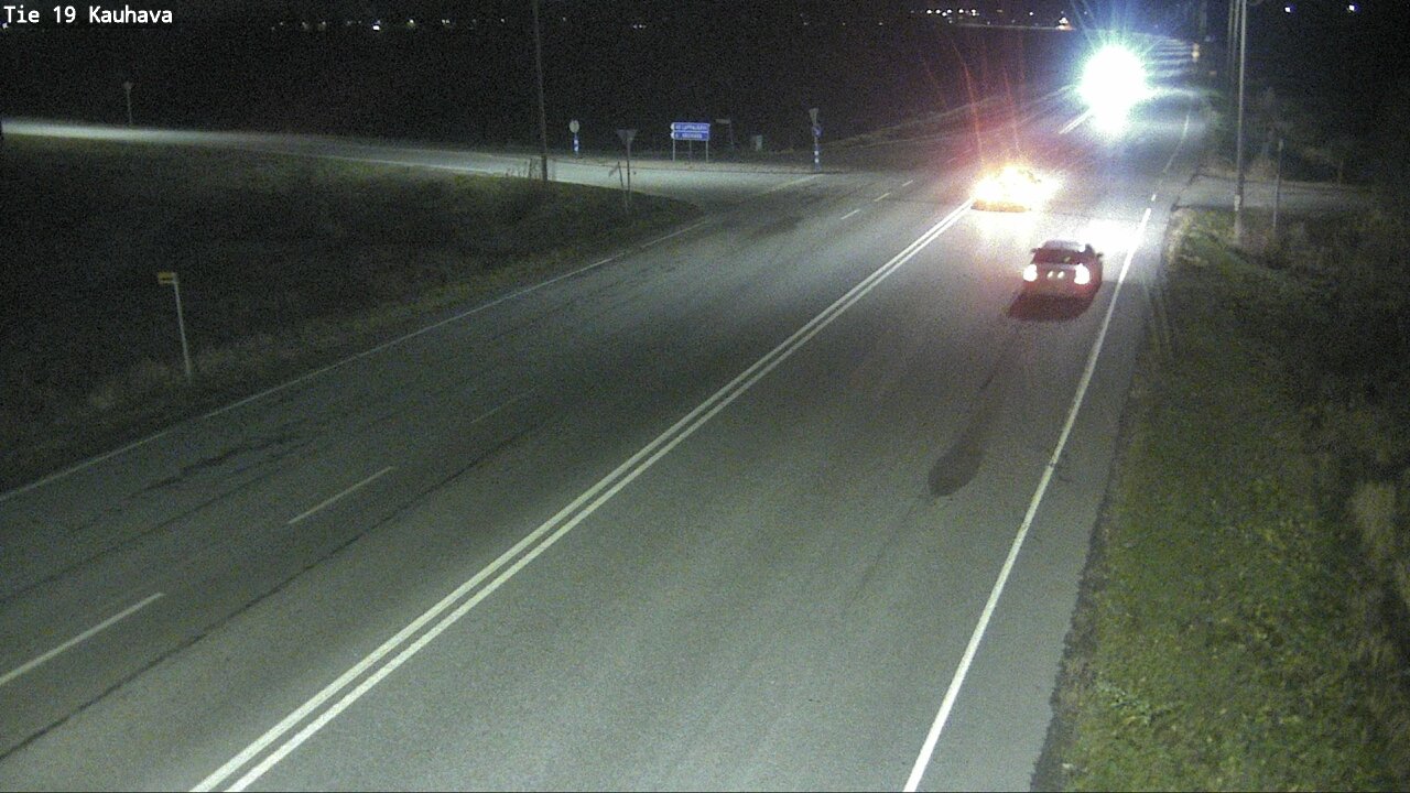 Weather Camera Image Väg 19 Kauhava, Kauhava, Etelä-Pohjanmaa