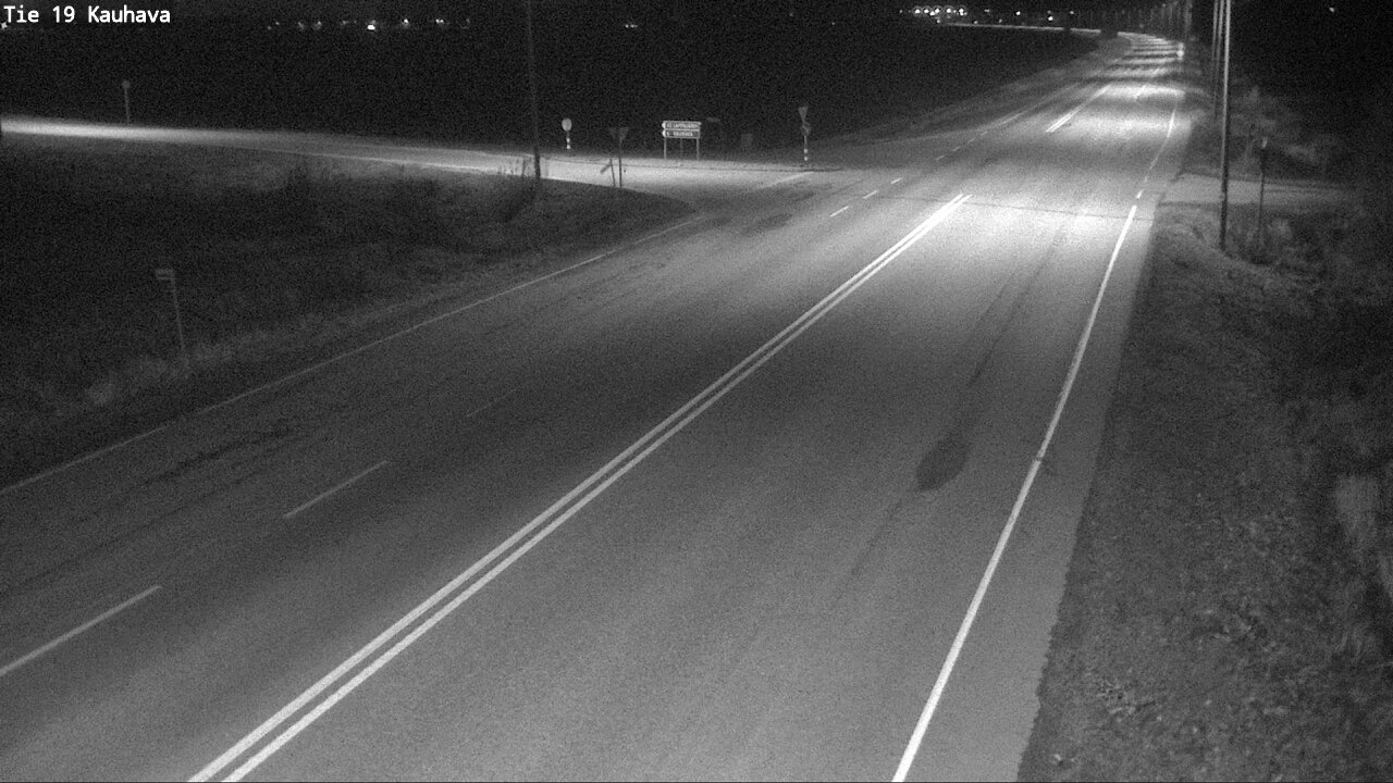 Weather Camera Image Väg 19 Kauhava, Kauhava, Etelä-Pohjanmaa