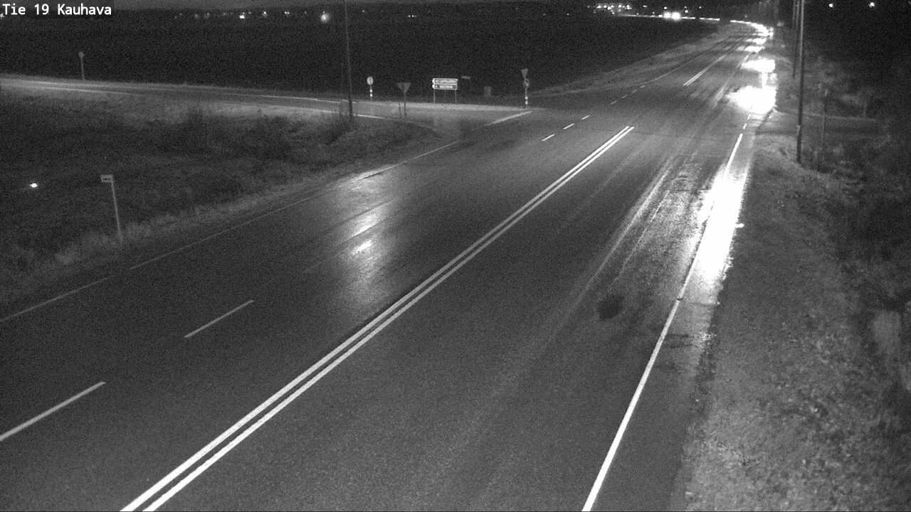 Weather Camera Image Road 19 Kauhava, Kauhava, Etelä-Pohjanmaa
