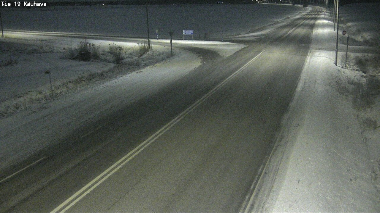 Weather Camera Image Road 19 Kauhava, Kauhava, Etelä-Pohjanmaa