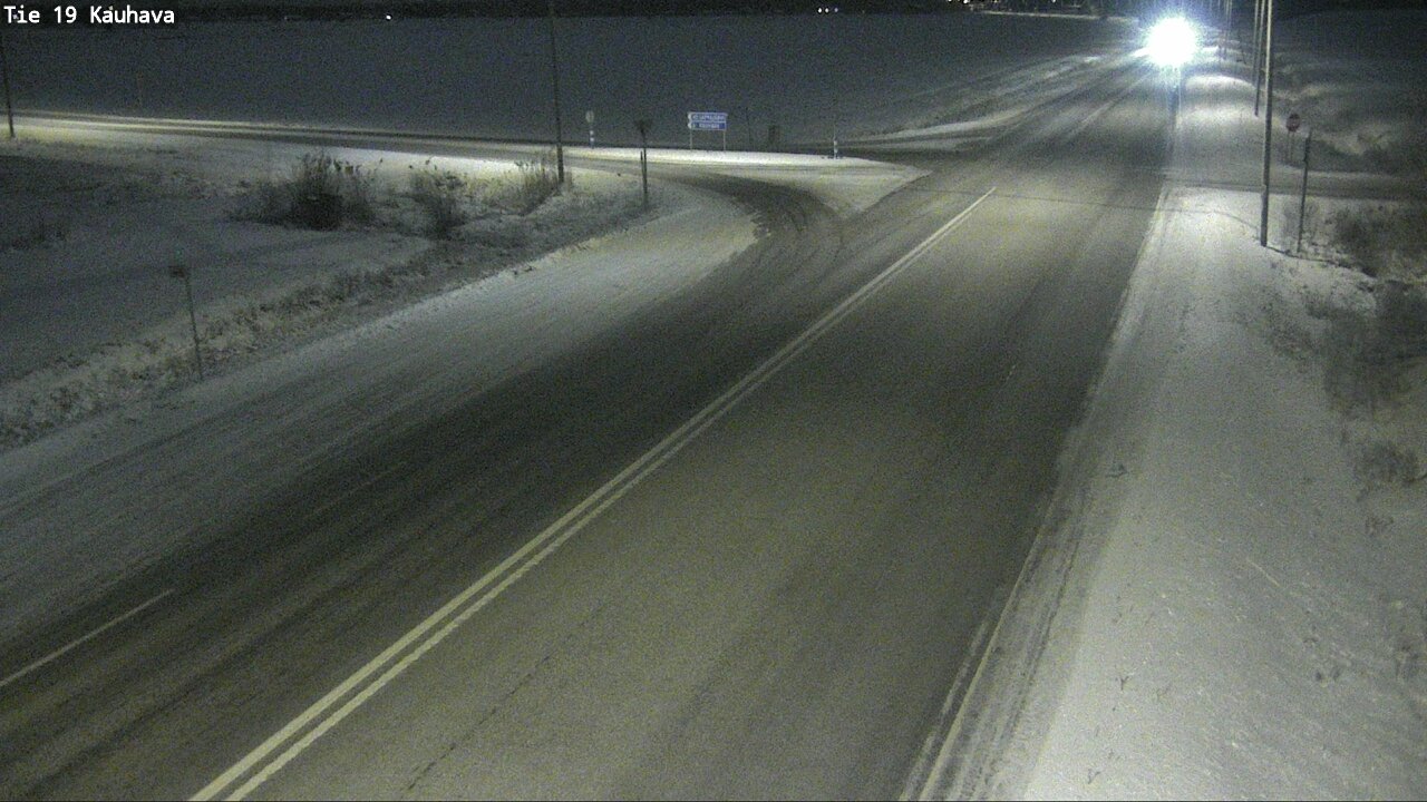 Weather Camera Image Road 19 Kauhava, Kauhava, Etelä-Pohjanmaa
