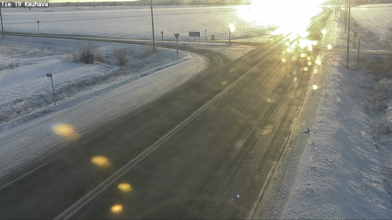 Weather Camera Image Road 19 Kauhava, Kauhava, Etelä-Pohjanmaa