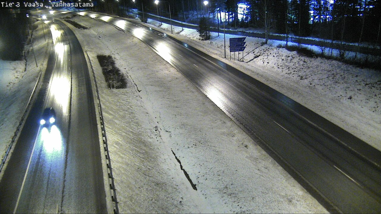Weather Camera Image Väg 3 Vasa, Gamla hamnen, Vaasa, Pohjanmaa