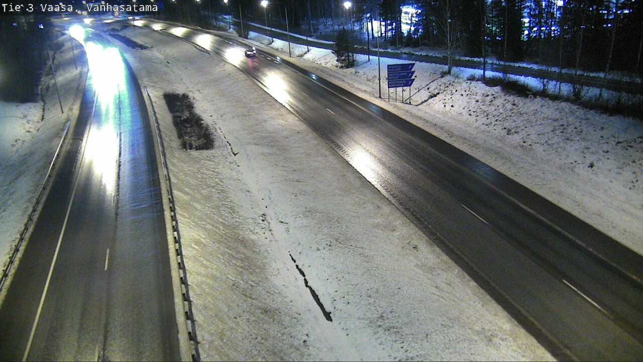 Weather Camera Image Väg 3 Vasa, Gamla hamnen, Vaasa, Pohjanmaa