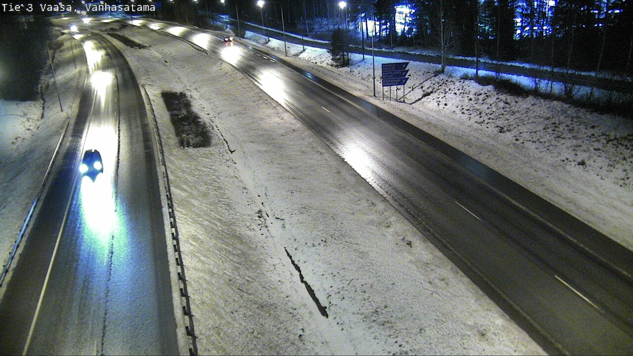 Weather Camera Image Väg 3 Vasa, Gamla hamnen, Vaasa, Pohjanmaa