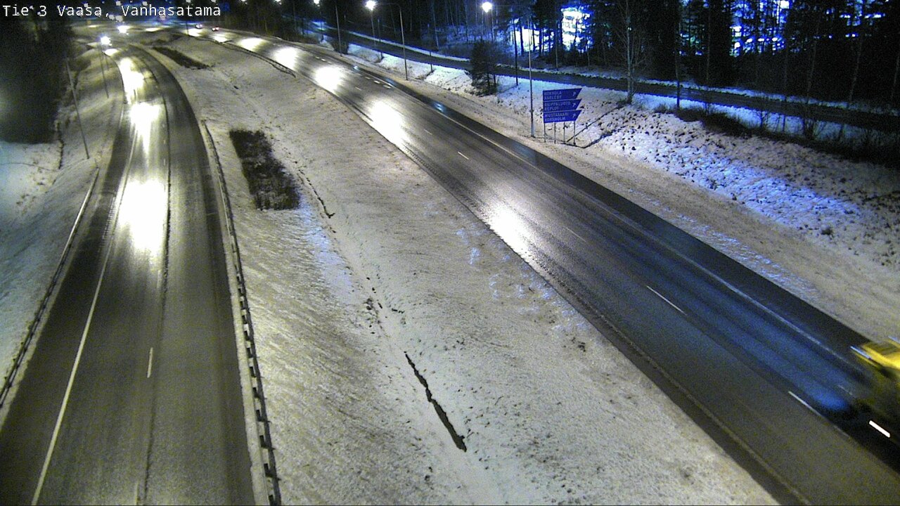 Weather Camera Image Väg 3 Vasa, Gamla hamnen, Vaasa, Pohjanmaa