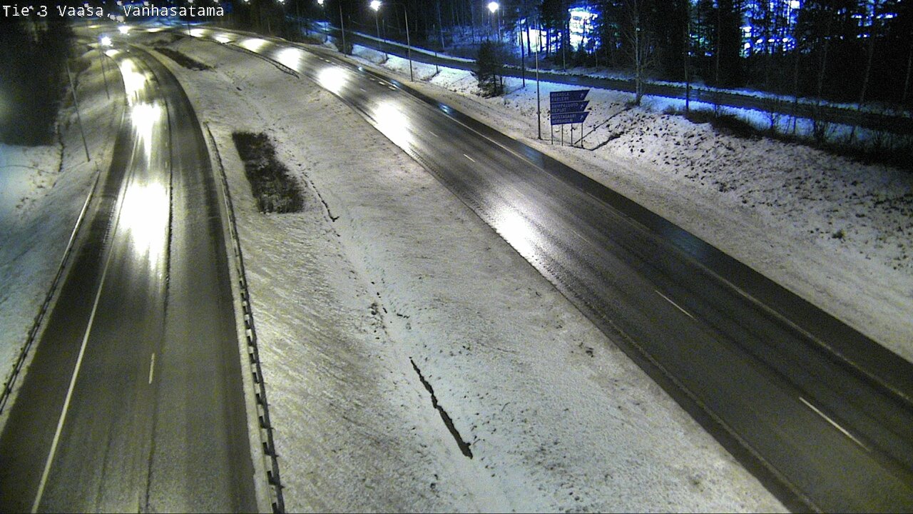 Weather Camera Image Väg 3 Vasa, Gamla hamnen, Vaasa, Pohjanmaa