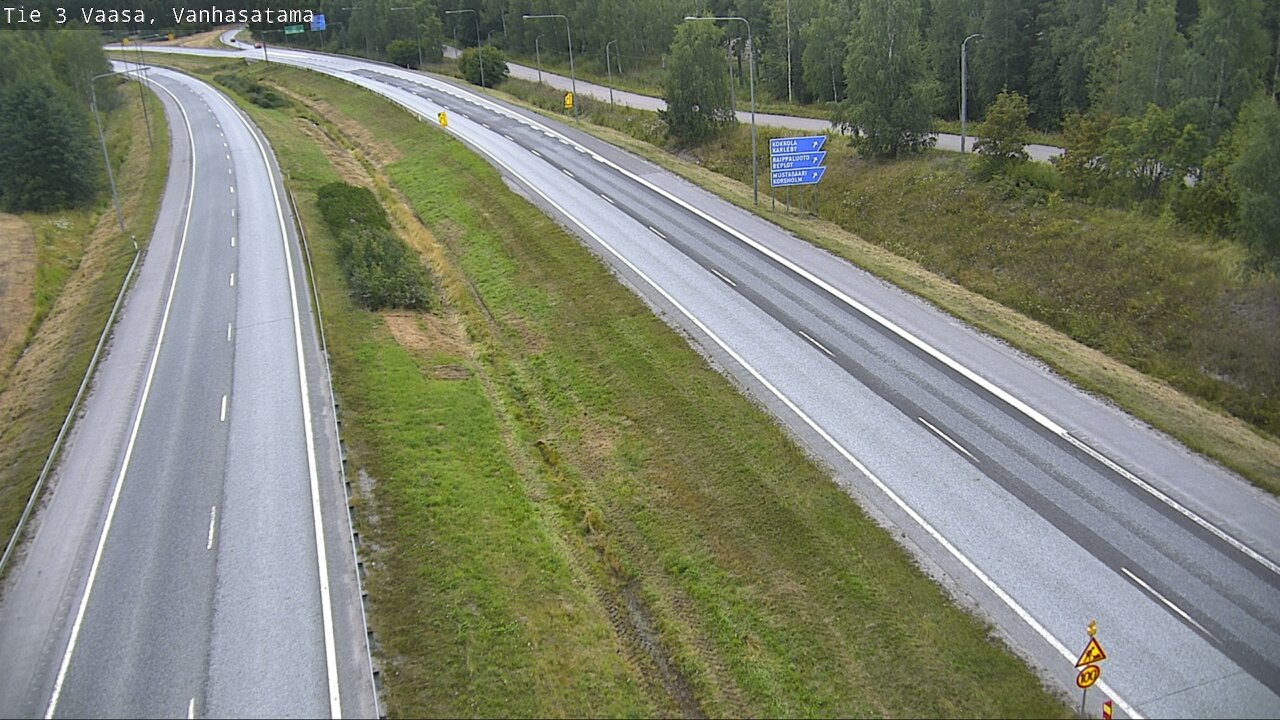 Weather Camera Image Väg 3 Vasa, Gamla hamnen, Vaasa, Pohjanmaa