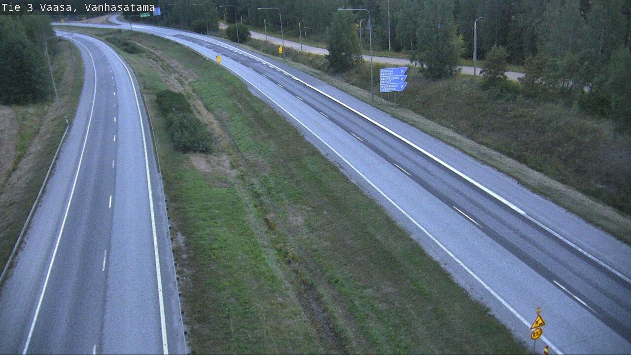 Weather Camera Image Väg 3 Vasa, Gamla hamnen, Vaasa, Pohjanmaa