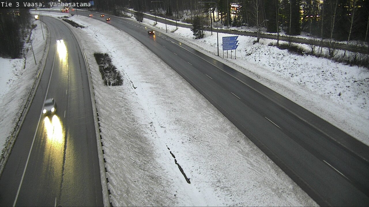 Weather Camera Image Väg 3 Vasa, Gamla hamnen, Vaasa, Pohjanmaa