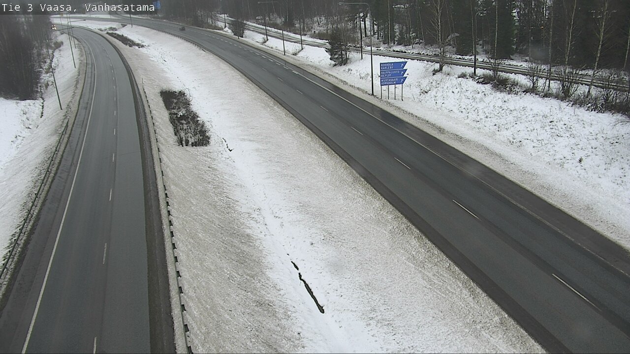 Weather Camera Image Väg 3 Vasa, Gamla hamnen, Vaasa, Pohjanmaa