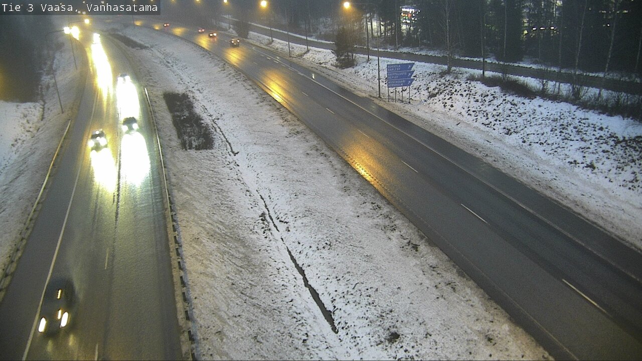 Weather Camera Image Väg 3 Vasa, Gamla hamnen, Vaasa, Pohjanmaa