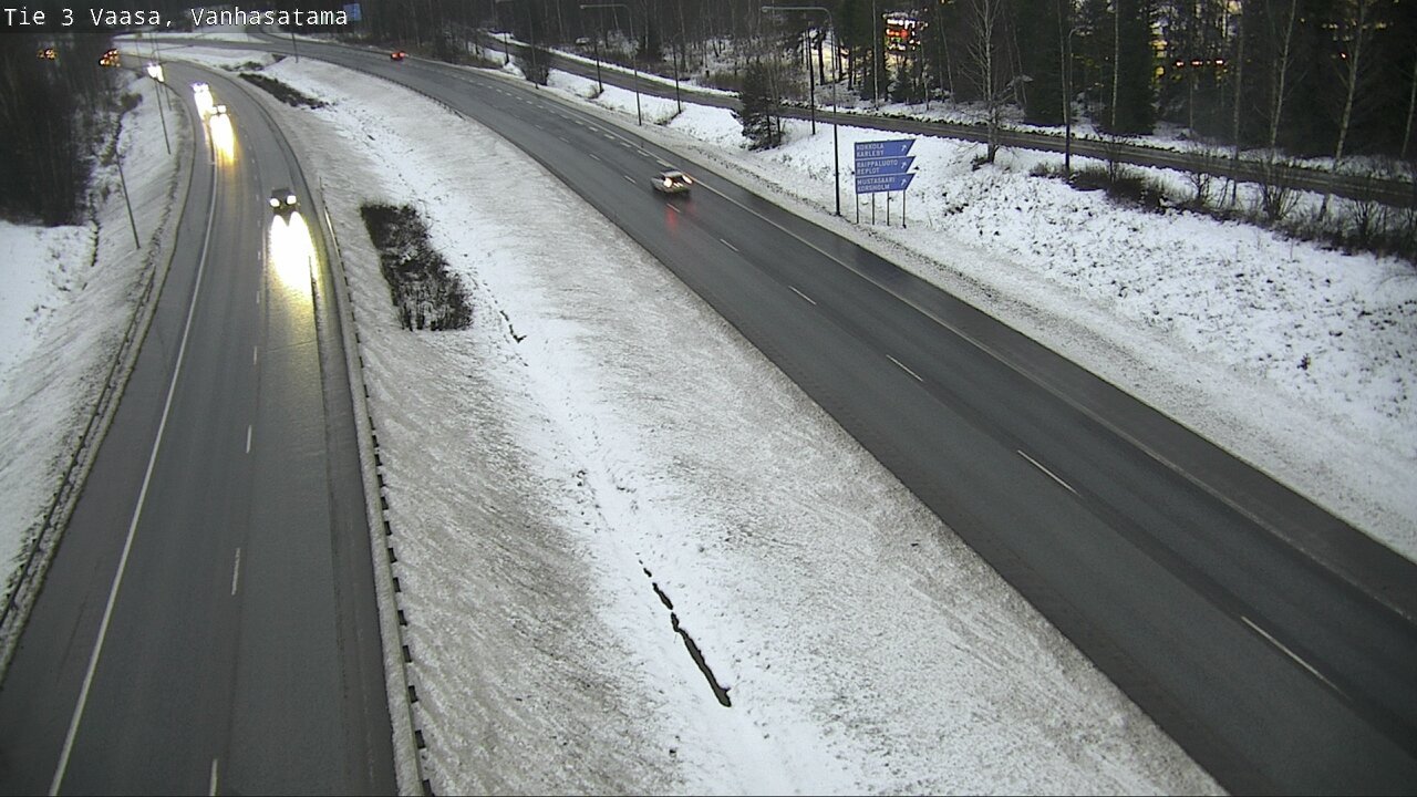 Weather Camera Image Väg 3 Vasa, Gamla hamnen, Vaasa, Pohjanmaa