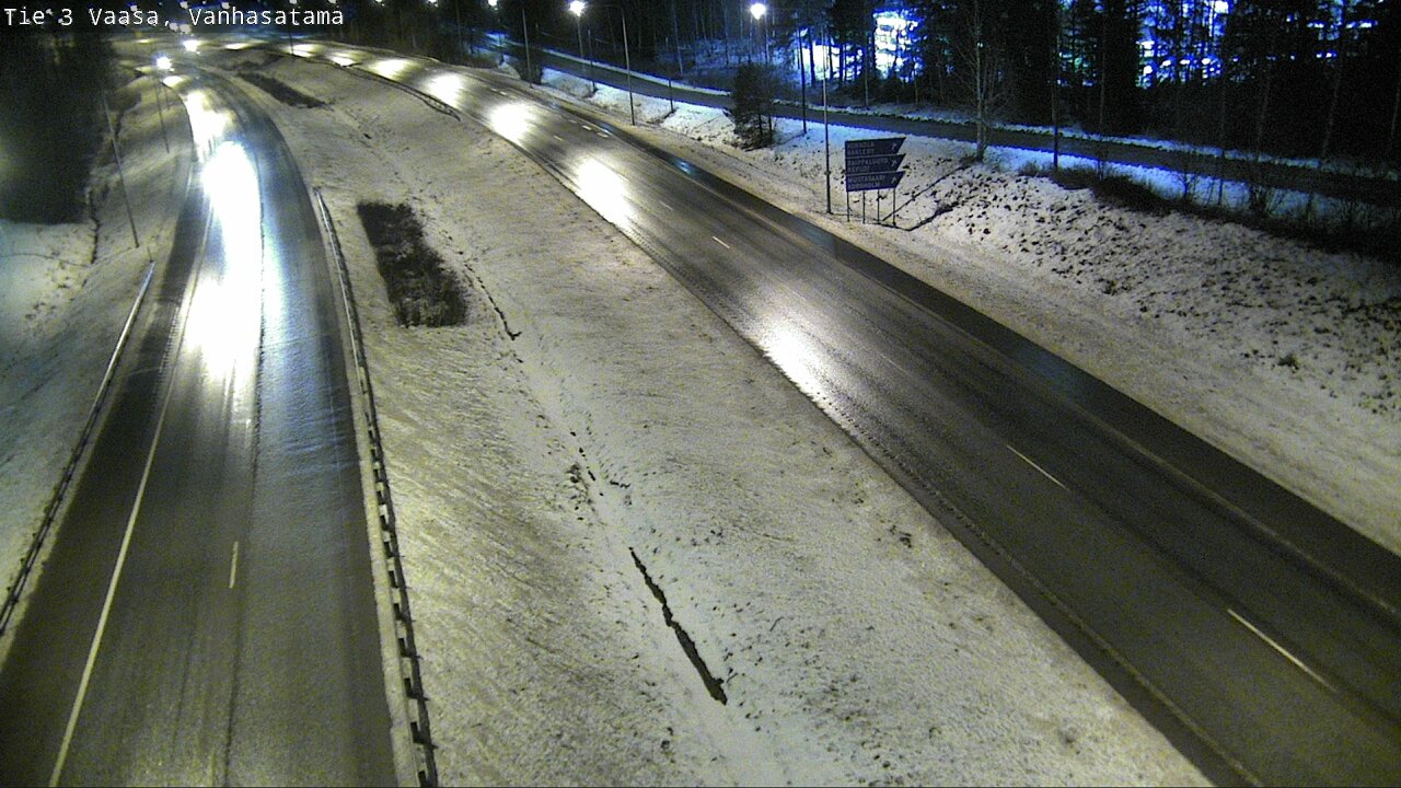 Weather Camera Image Väg 3 Vasa, Gamla hamnen, Vaasa, Pohjanmaa