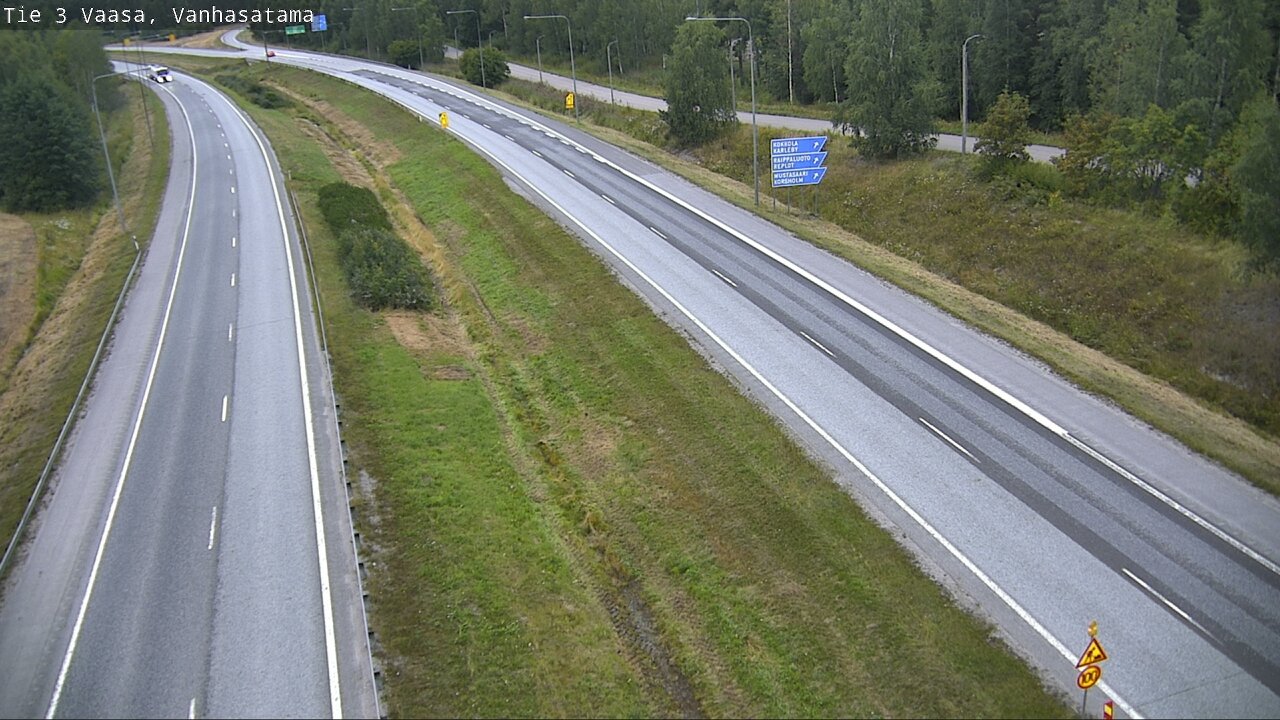 Weather Camera Image Väg 3 Vasa, Gamla hamnen, Vaasa, Pohjanmaa