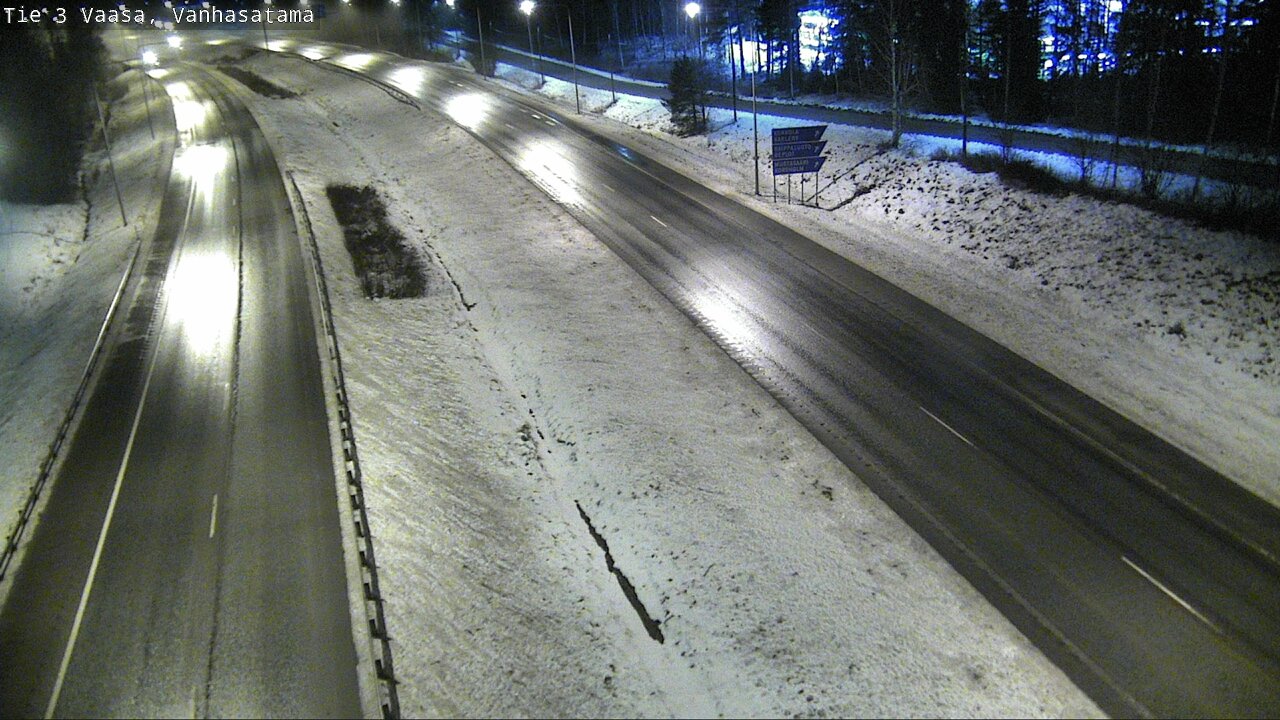 Weather Camera Image Väg 3 Vasa, Gamla hamnen, Vaasa, Pohjanmaa