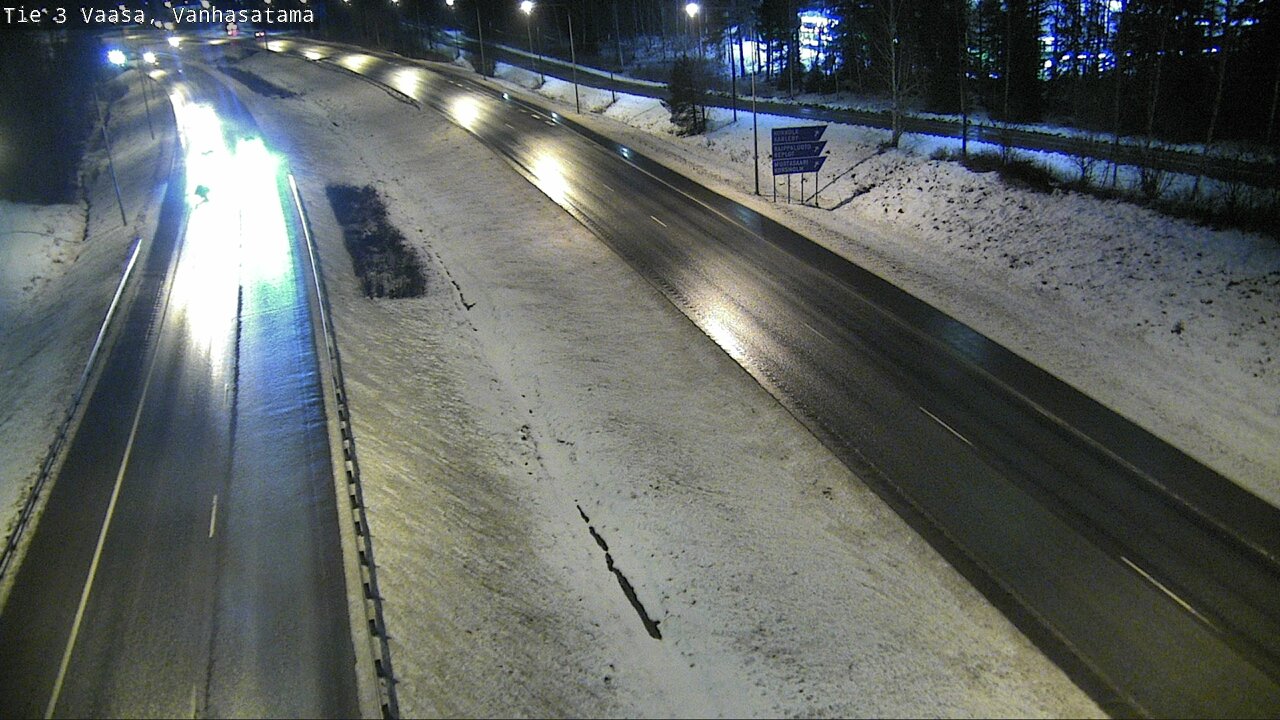 Weather Camera Image Väg 3 Vasa, Gamla hamnen, Vaasa, Pohjanmaa