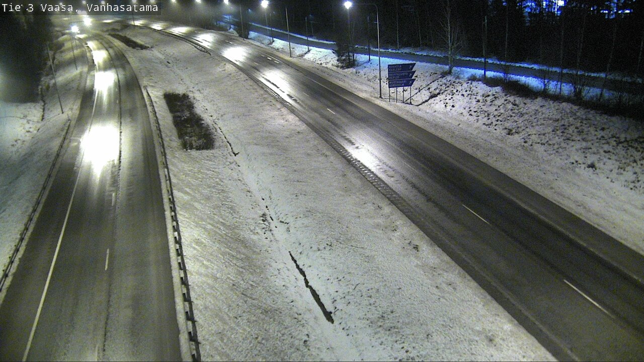 Weather Camera Image Väg 3 Vasa, Gamla hamnen, Vaasa, Pohjanmaa