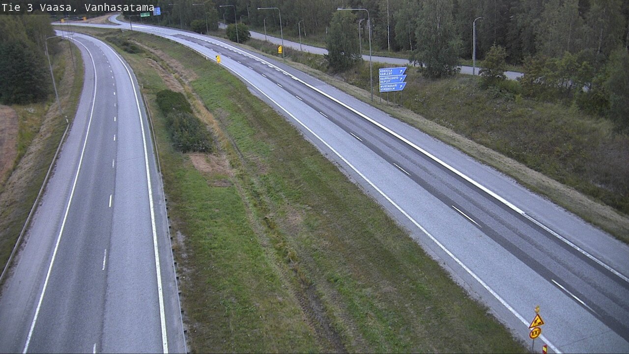 Weather Camera Image Väg 3 Vasa, Gamla hamnen, Vaasa, Pohjanmaa