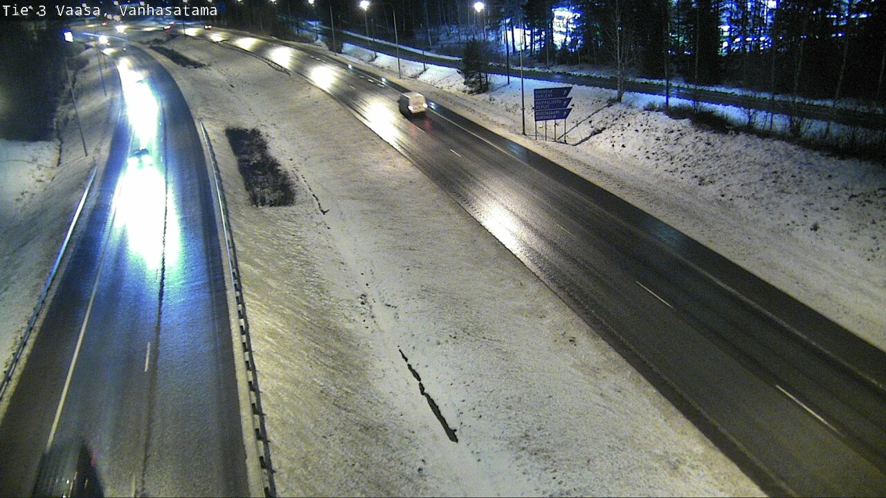 Weather Camera Image Väg 3 Vasa, Gamla hamnen, Vaasa, Pohjanmaa