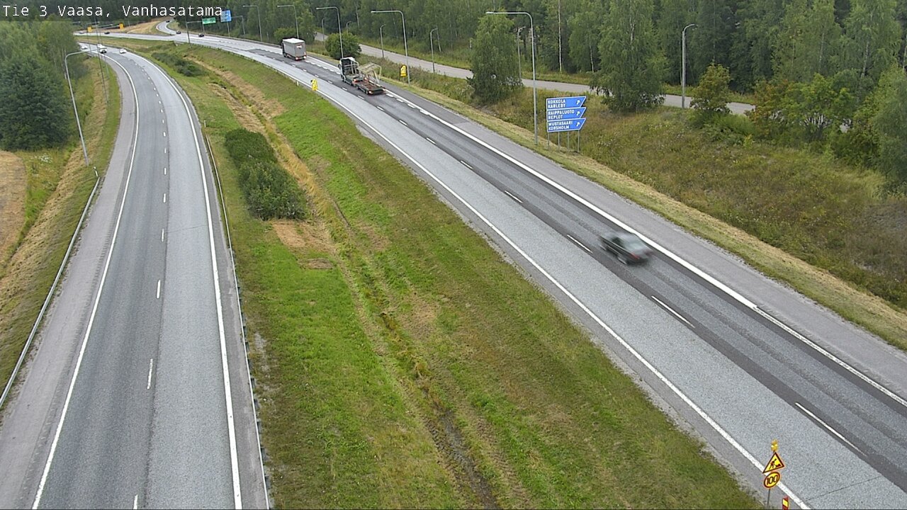 Weather Camera Image Road 3 Vaasa, Vanhasatama, Vaasa, Pohjanmaa