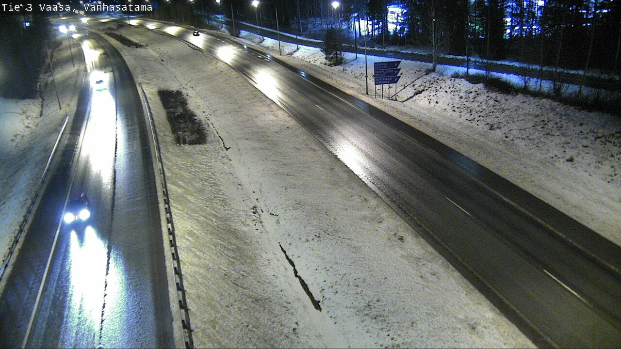 Weather Camera Image Väg 3 Vasa, Gamla hamnen, Vaasa, Pohjanmaa