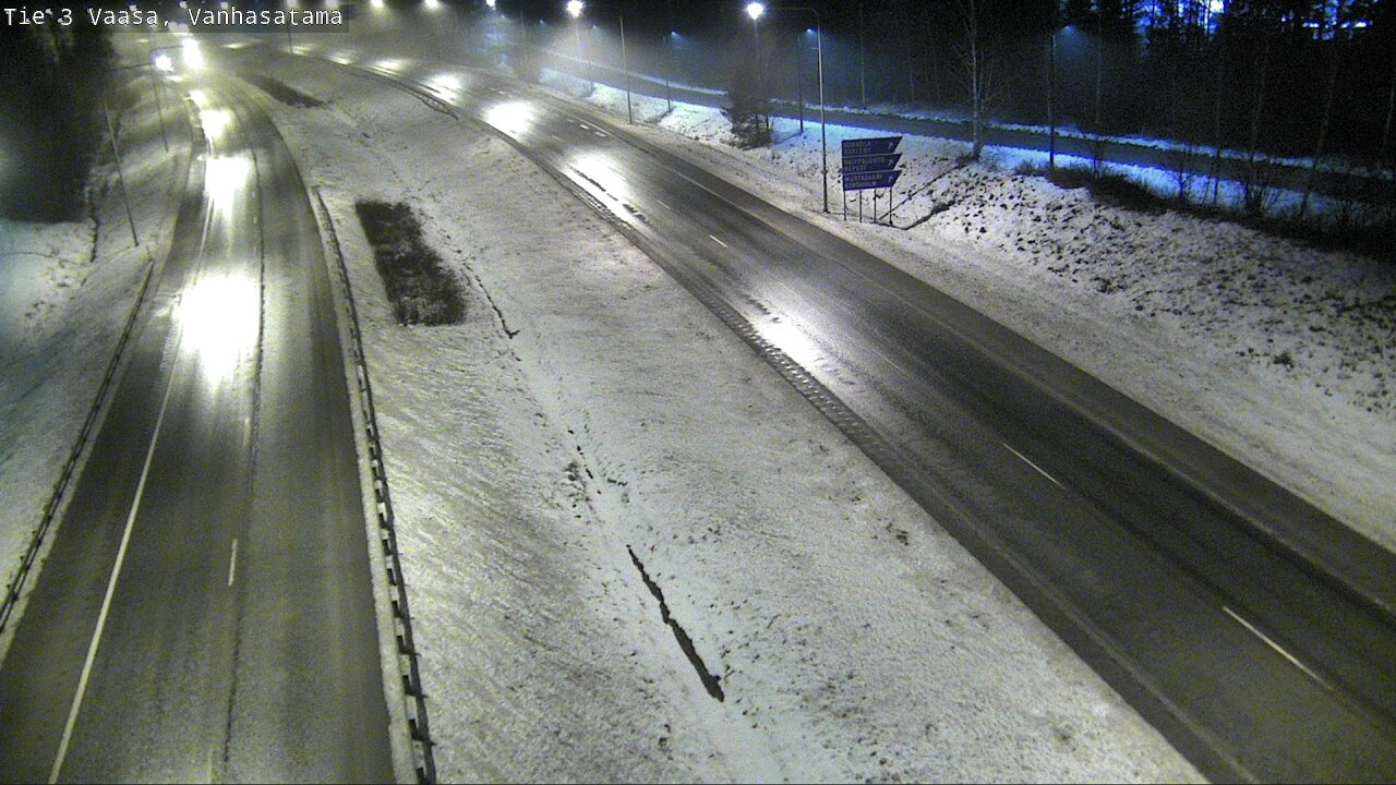 Weather Camera Image Väg 3 Vasa, Gamla hamnen, Vaasa, Pohjanmaa