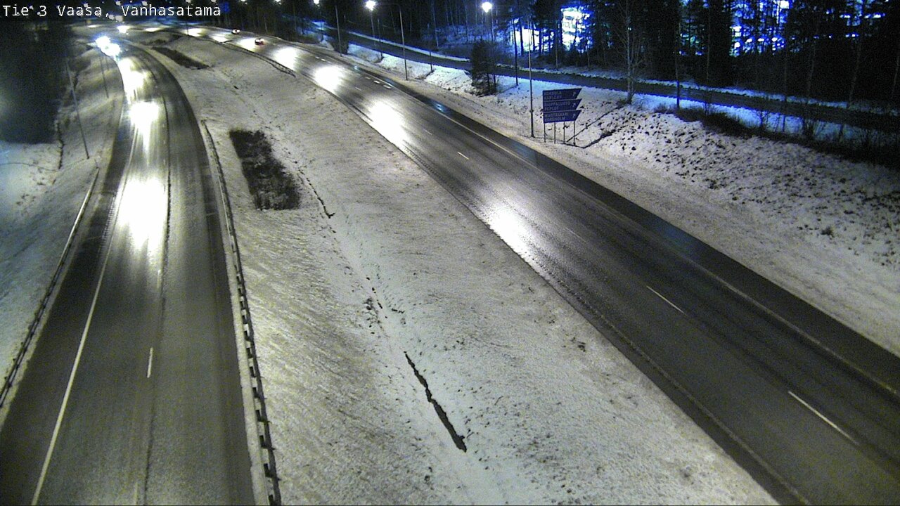 Weather Camera Image Väg 3 Vasa, Gamla hamnen, Vaasa, Pohjanmaa