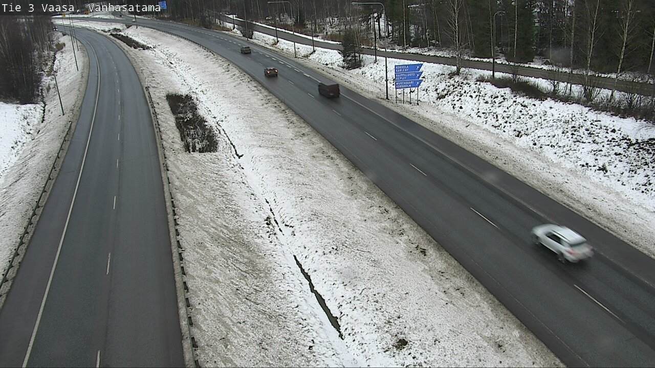 Weather Camera Image Väg 3 Vasa, Gamla hamnen, Vaasa, Pohjanmaa