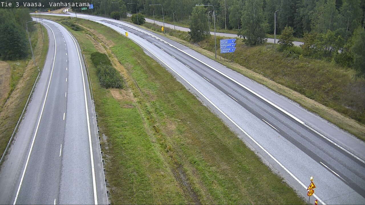 Weather Camera Image Väg 3 Vasa, Gamla hamnen, Vaasa, Pohjanmaa