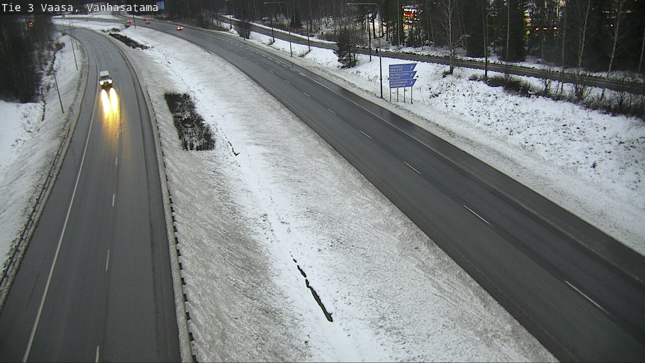 Weather Camera Image Väg 3 Vasa, Gamla hamnen, Vaasa, Pohjanmaa