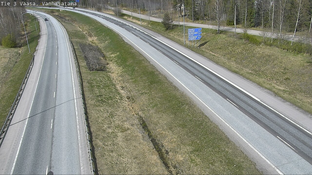 Weather Camera Image Road 3 Vaasa, Vanhasatama, Vaasa, Pohjanmaa