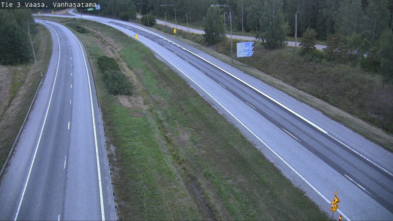Weather Camera Image Väg 3 Vasa, Gamla hamnen, Vaasa, Pohjanmaa