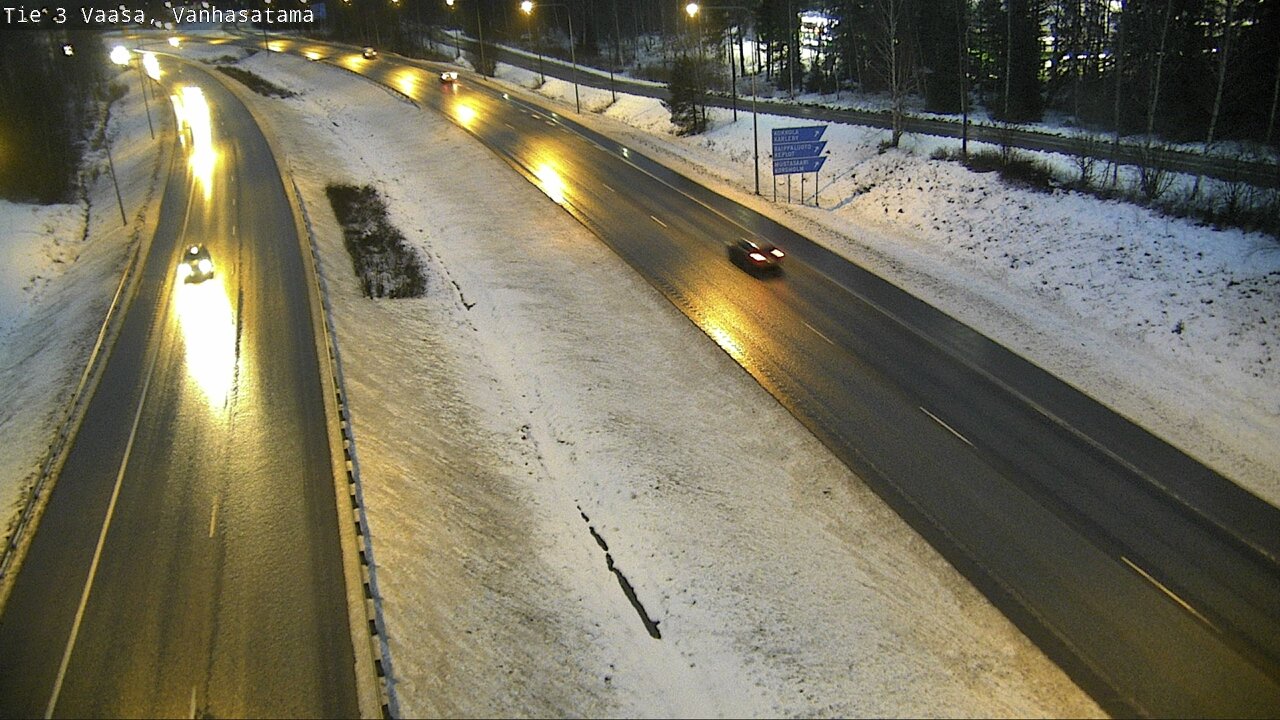 Weather Camera Image Väg 3 Vasa, Gamla hamnen, Vaasa, Pohjanmaa