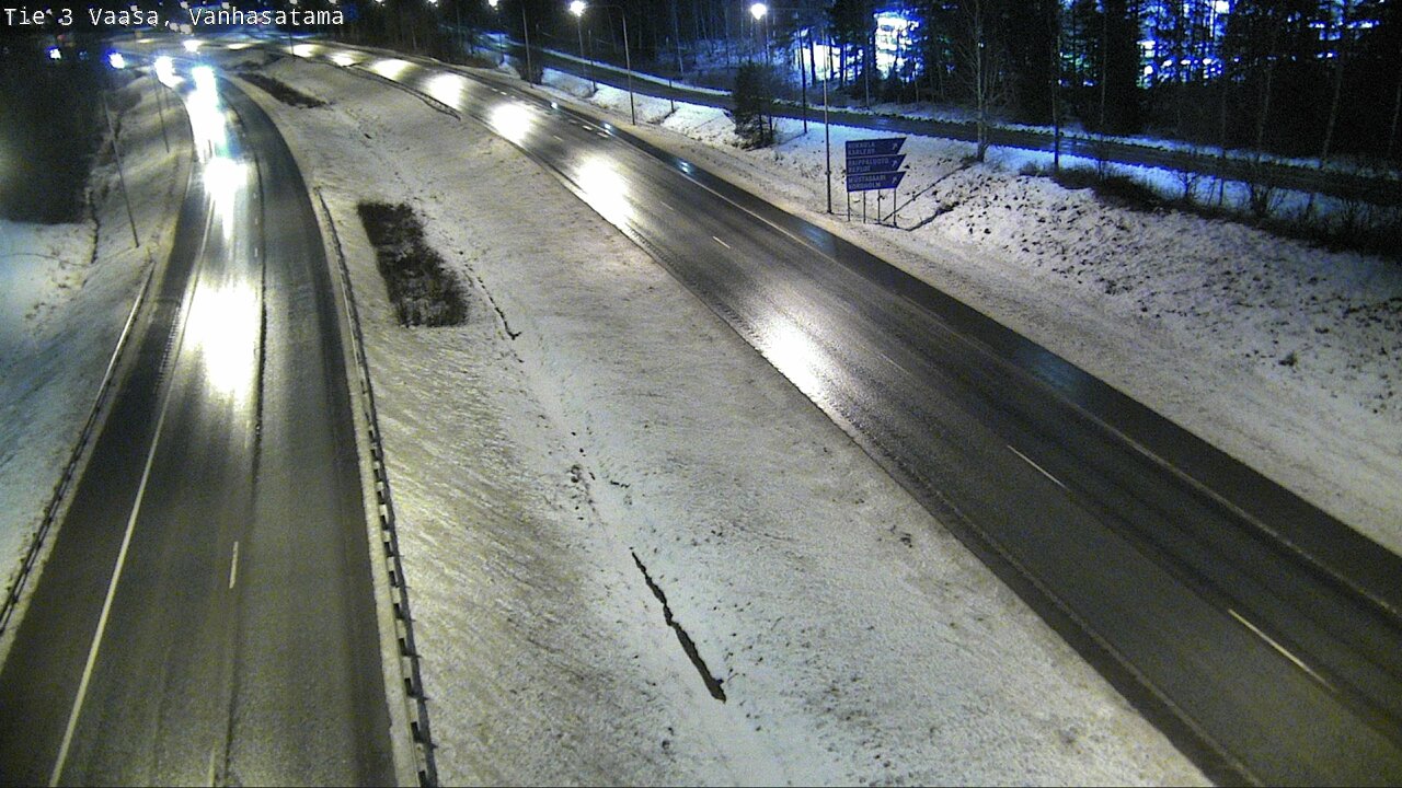 Weather Camera Image Väg 3 Vasa, Gamla hamnen, Vaasa, Pohjanmaa