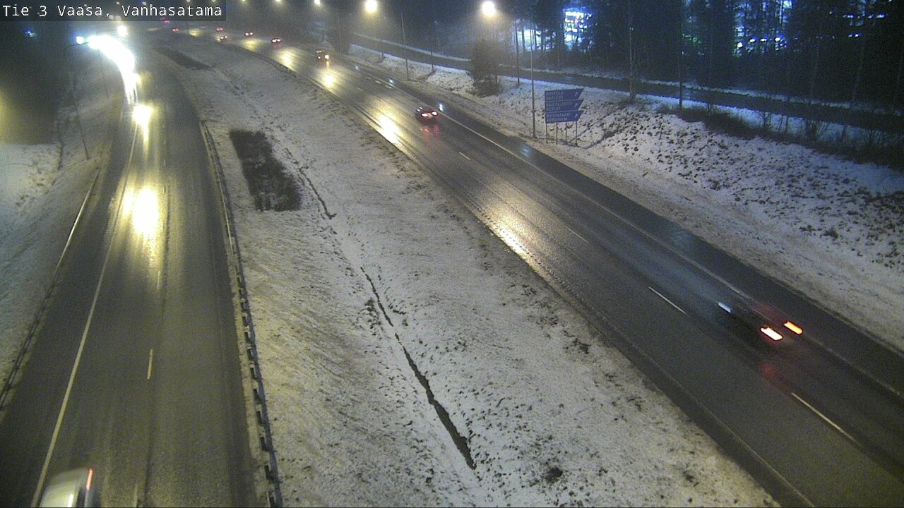 Weather Camera Image Väg 3 Vasa, Gamla hamnen, Vaasa, Pohjanmaa