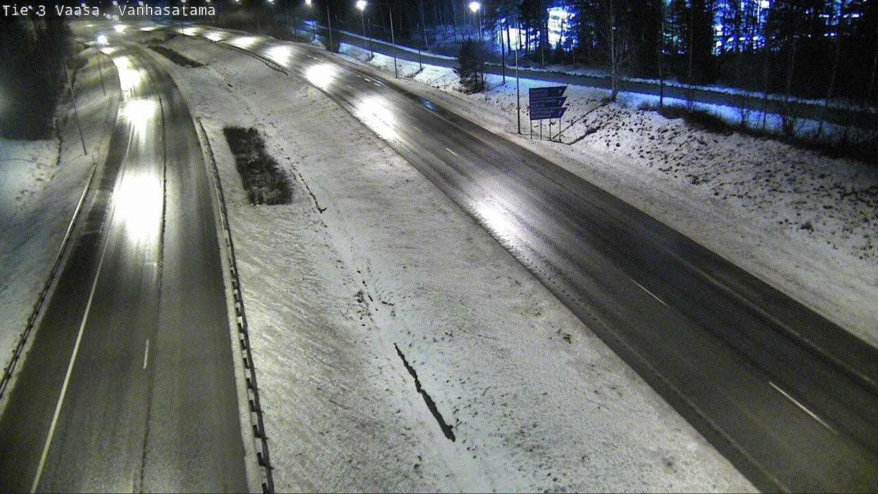 Weather Camera Image Väg 3 Vasa, Gamla hamnen, Vaasa, Pohjanmaa