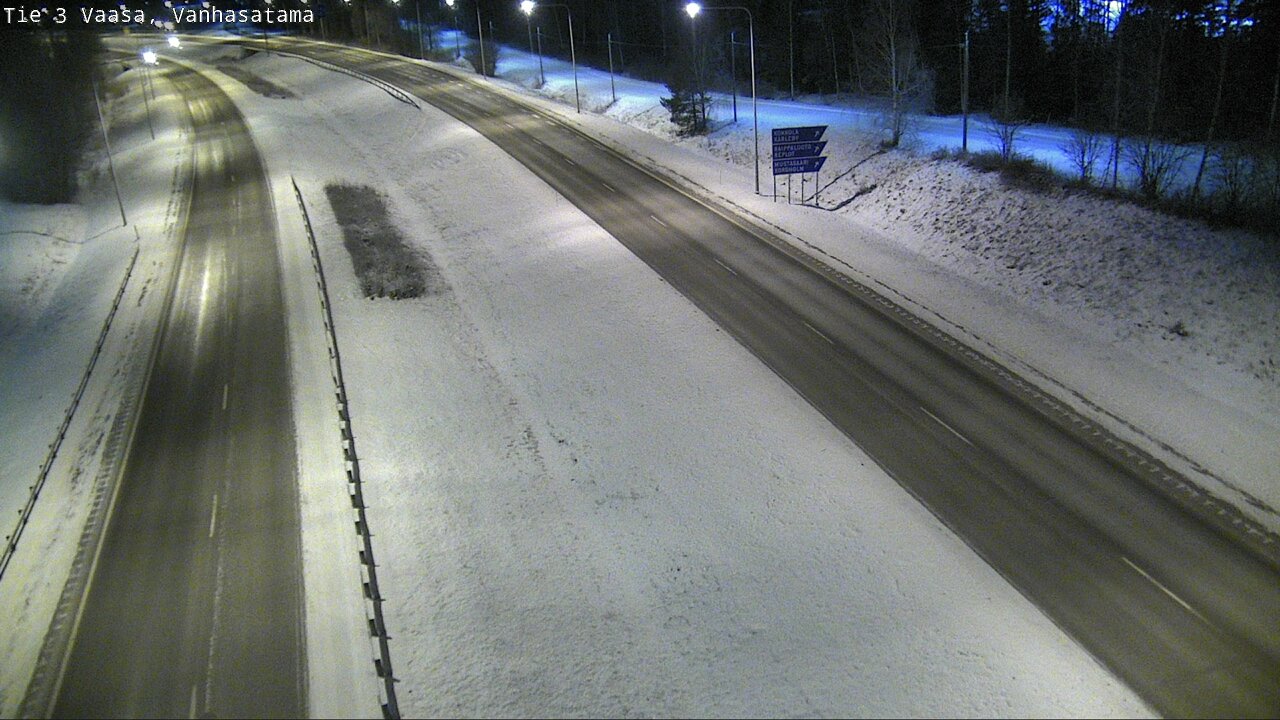 Weather Camera Image Väg 3 Vasa, Gamla hamnen, Vaasa, Pohjanmaa