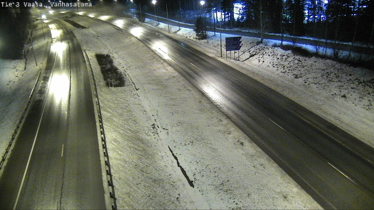 Weather Camera Image Väg 3 Vasa, Gamla hamnen, Vaasa, Pohjanmaa