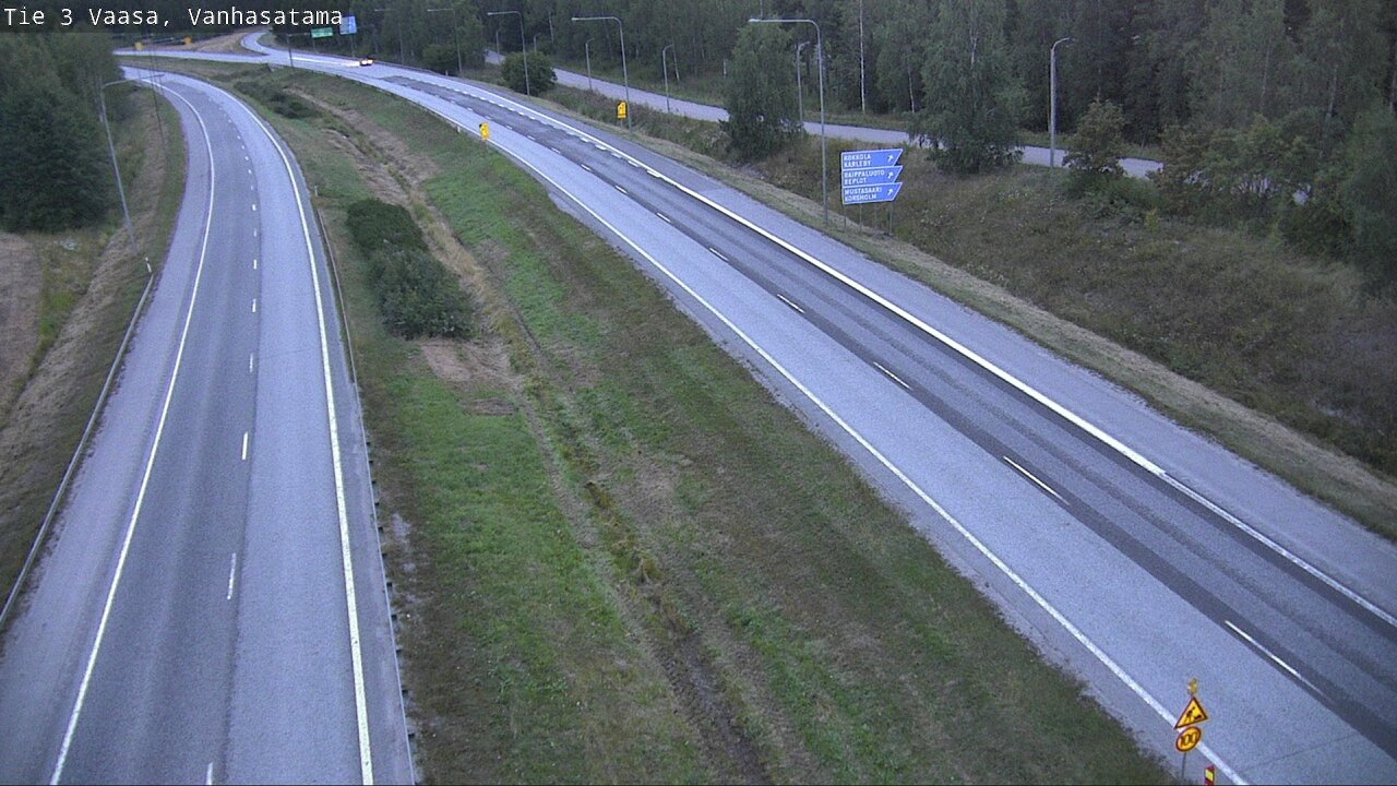 Weather Camera Image Väg 3 Vasa, Gamla hamnen, Vaasa, Pohjanmaa